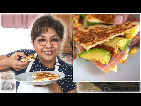 Sincronizadas Con Jamon y Queso | Recetas Mexicanas Faciles