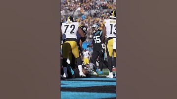 HIGHLIGHT: Jaylen Warren 2-yard touchdown run vs. Panthers #PITvsCAR on CBS #steelers #nfl