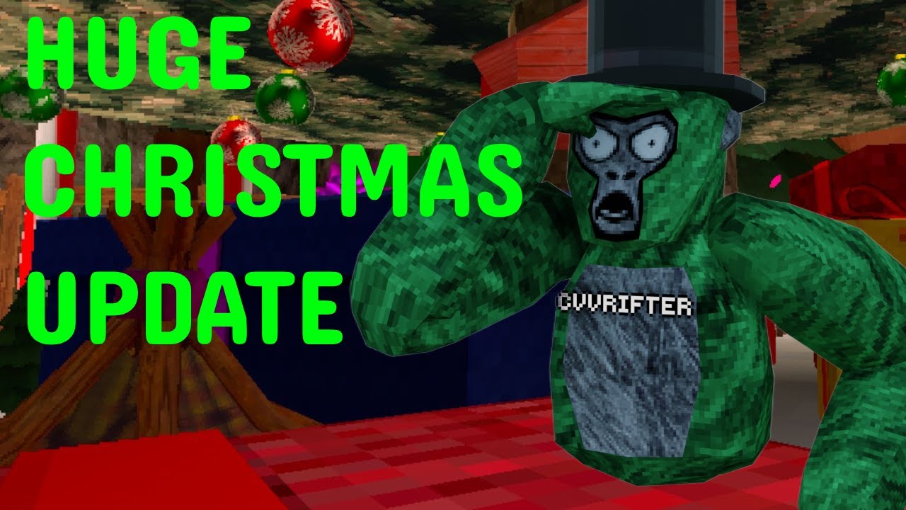 Gorilla Tags NEW Christmas Update (camera mod)