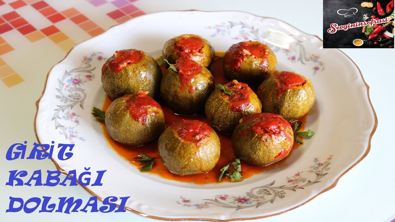 Nefis bir Yaz Dolması Tarifi – Etli Girit Kabağı Dolması – Yemek Tarifleri Nefis bir Yaz Dolması Tarifi – Etli Girit Kabağı Dolması – Yemek Tarifleri