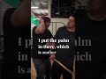 Knife Fighting — when the opponent covers up
