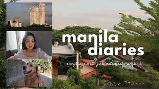 chill days in manila 🌸 | afternoon walks, girlies date, what i ate w my bf... 🍵🍜🍔 | VLOG