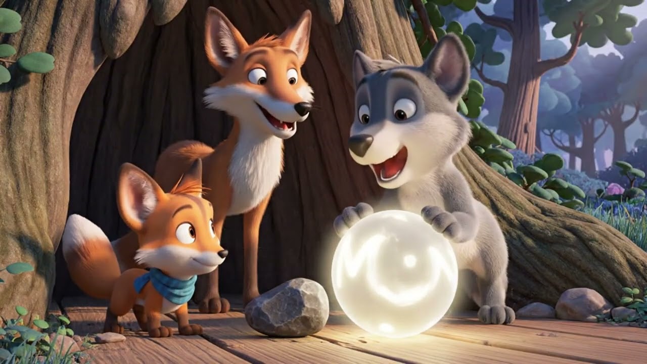 Fox Family Stories🦊 Brave Little Fox Saves His Enemy!  Overcoming Prejudice 🐺 Full Animation