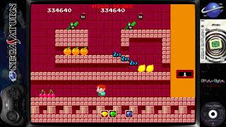 Rainbow Islands: The Story of Bubble Bobble 2 Sega Saturn Retro Game Session