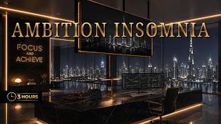 🌙 AMBITION INSOMNIA | Midnight Office LoFi for Deep Focus & Productivity