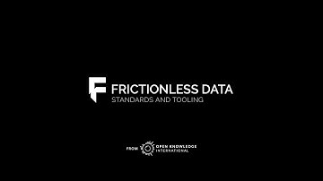 Frictionless Data