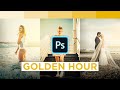 Golden Hour Colour Grading Effect in Photoshop
