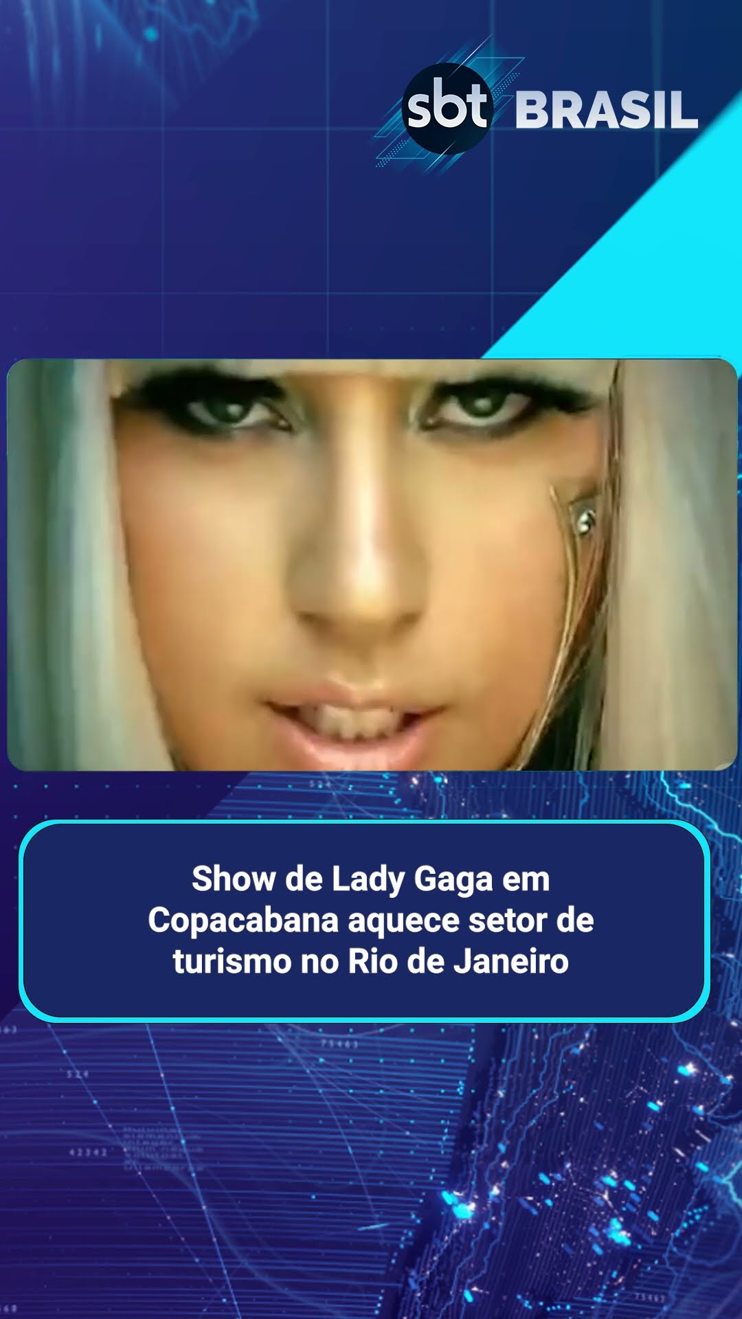 Show de Lady Gaga em Copacabana aquece setor de turismo no Rio de Janeiro | SBT Brasil (16/01/25)