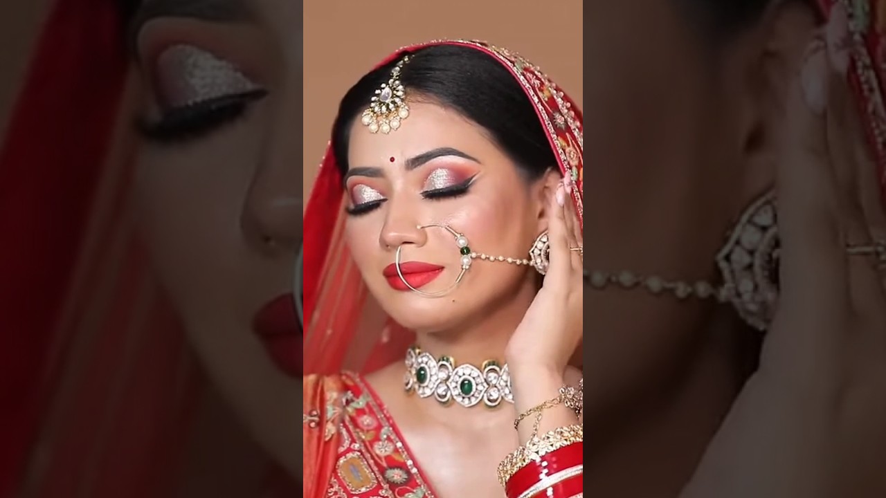 Red bridal makeup tutorials red dress red makeup tutorial step by step