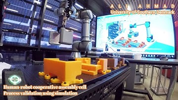 Collaborative robots in assembly: digital-twin (Universal Robots & Tecnomatix Process Simulate)