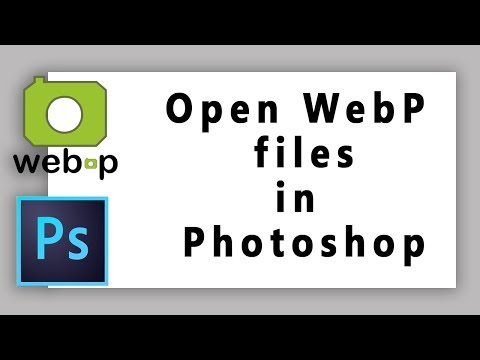 Opening WebP files in Photoshop