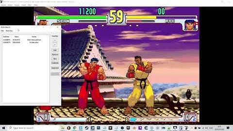 SF3 3S Romhacking: Sean Kick Test