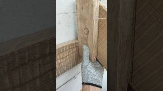 Thumbnail for Woodworking ideas and projects. Easy way to get the perfect cut #shorts #woodworking #tips #skills