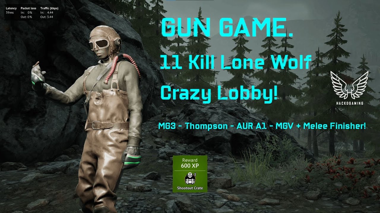 New Vigor Mode: GUN GAME? 11 Kill Lone Wolf - 4 Weapons + Melee Finisher!