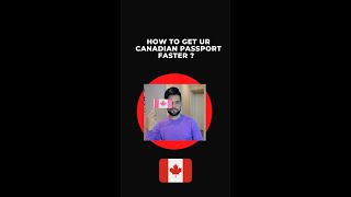 How to Get ur Canadian passport Faster (Canada 2022)
