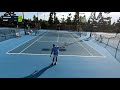 UTR Pro Tennis Series - Brisbane - 29 July 2021 - Court 9