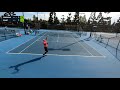 UTR Pro Tennis Series - Brisbane - 29 July 2021 - Court 9