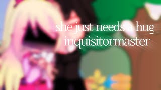 she just needs a hug meme || gacha club || Inquisitormaster || Alex × Levi? || bffs?