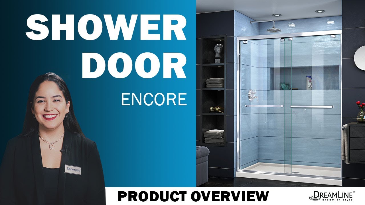 DreamLine Encore Collection Sliding Shower Door Sliding Tub Door