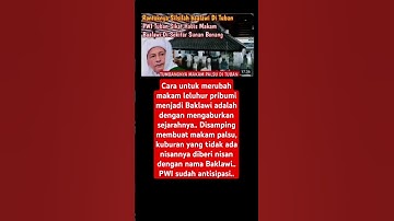 PWI Sikat Makam Palsu Baklawi Di Tuban #shorts #habib #baalawi #polemiknasab #makampalsu