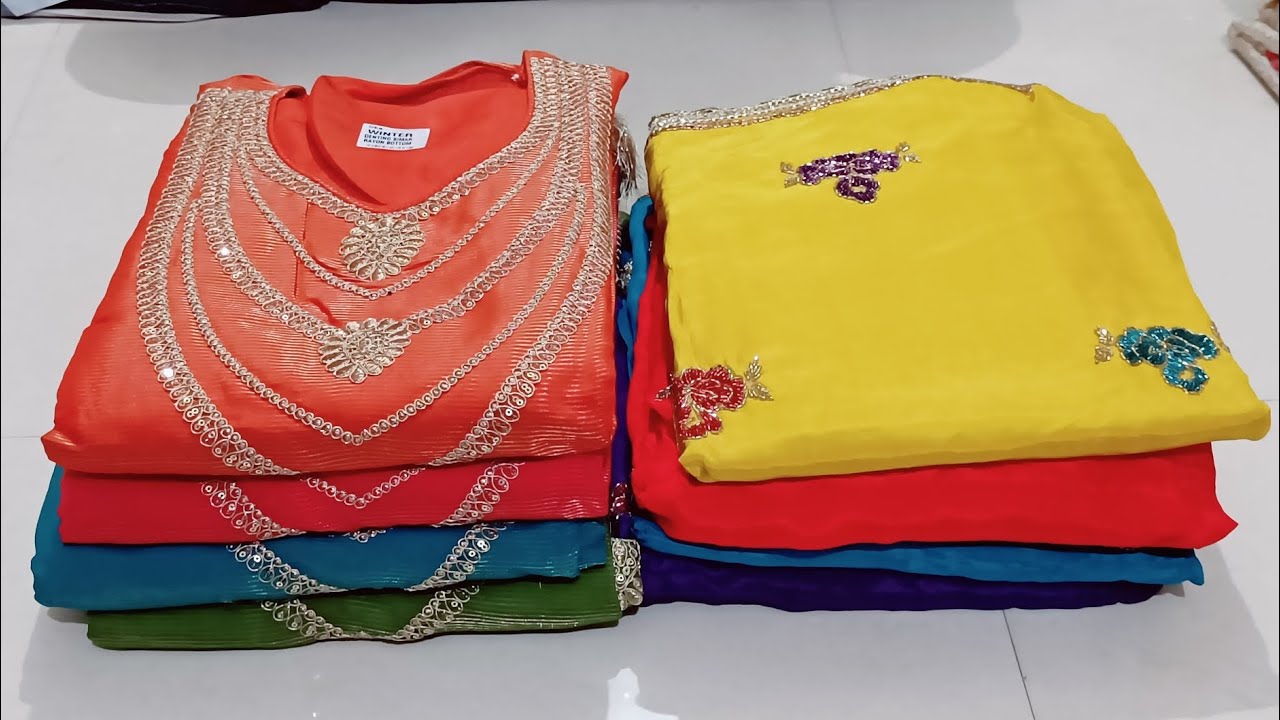 Fancy party wear suit ♥️ 9518642914