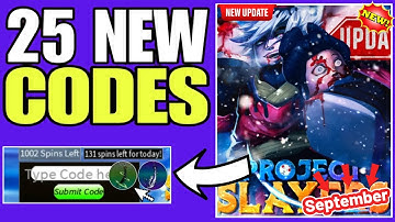 💫 BRAND NEW Project Slayers Codes September 2025-Redeem for Epic Spins, & Exclusive Roblox Rewards!