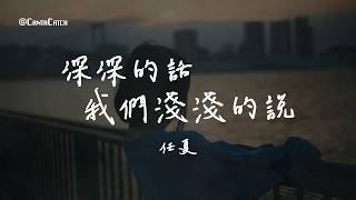 田園 - 深深的話 我們淺淺的說『聽慣了世間太多華麗虛構 才發現平淡是最珍貴的擁有 總有一些遺憾沒能夠拚湊 總有一些期待還沒能到頭』【動態歌詞/PinyinLyrics】
