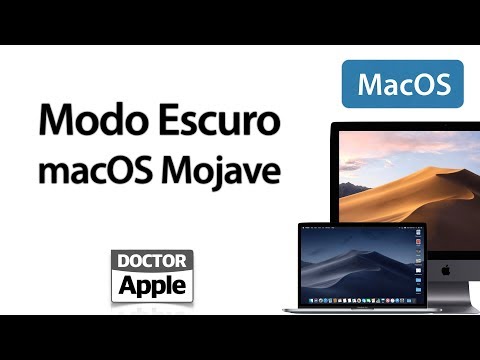Curso Apple Mac - Dark Mode macOS Mojave