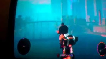 Saints row the Third; Floating platform glitch