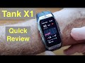 KOSPET TANK X1 1.47” AMOLED Always-On 10ATM Rugged Military Grade Bracelet: Quick Overview