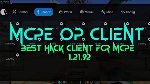 MCPE 1.21.92 BEST Hack Client | Mod Menu | Android, iOS, PC 32/64bit | Free Download 2025