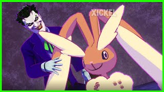 Joker catches a Lopunny