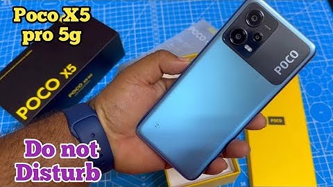 How To Enable Dnd In Poco X5 Pro 5G, How To Enable Do Not Disturb In Poco X5 Pro 5G