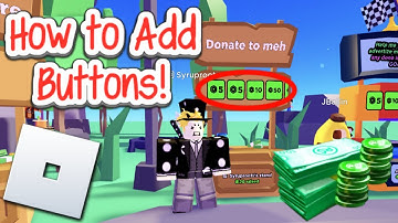 How to Make Buttons in Pls Donate! (2024)