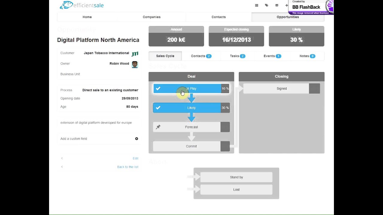 Efficient Sale Companies Module Presentation
