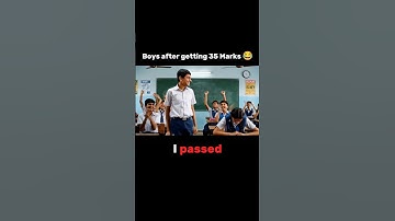 Boy Celebrates 35 Marks, Girl Cries at 98! | Classroom Comedy 😂 #youtubeshorts #funny #comedyshorts