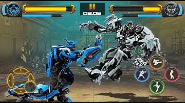 Robot fighting games | Real transform ring fight 3d | Android Gameplay 2018