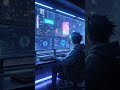 Coding Through Neon Rain 🌧️
