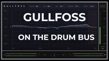 Using Gullfoss on the drum bus.