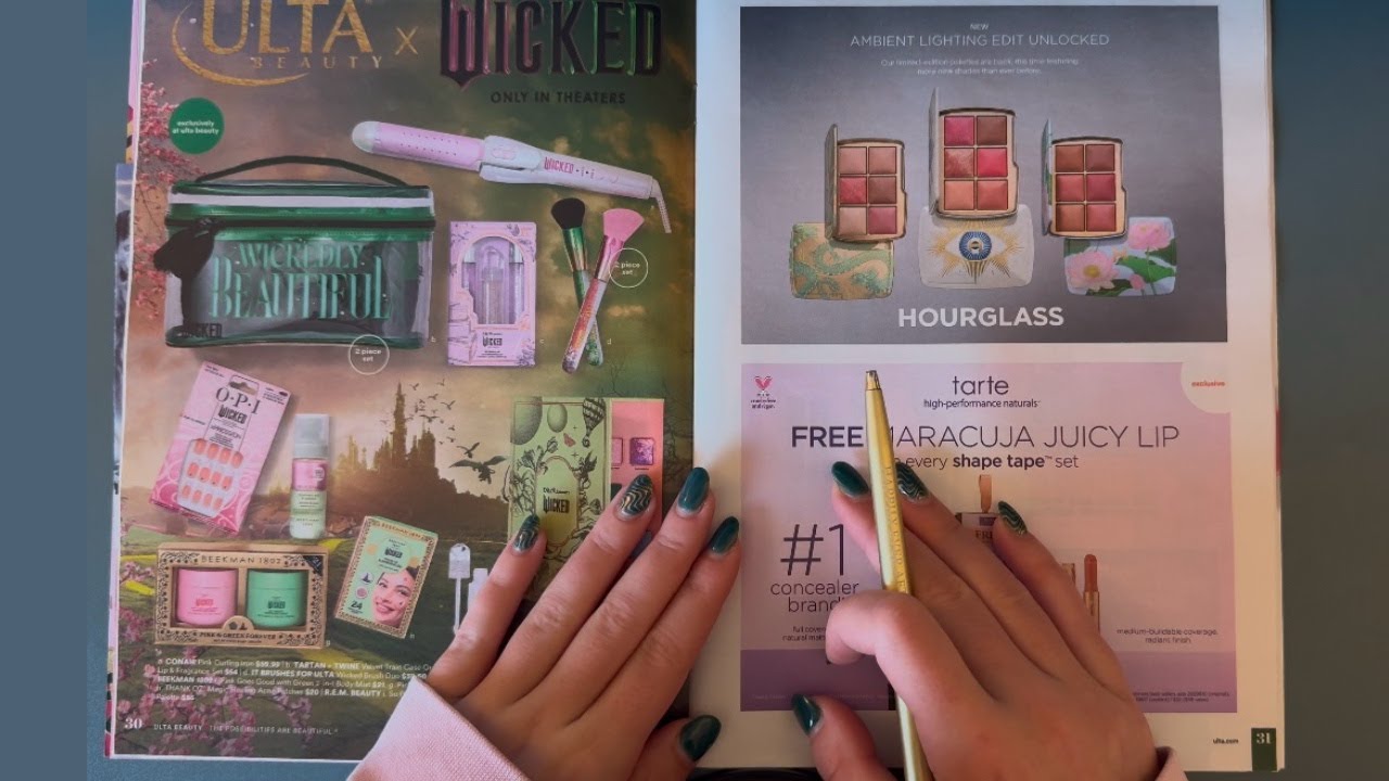 АСМР | Листаю Журнал (Каталог) с Конфеткой | Липкий шепот, болталка, шуршание страниц