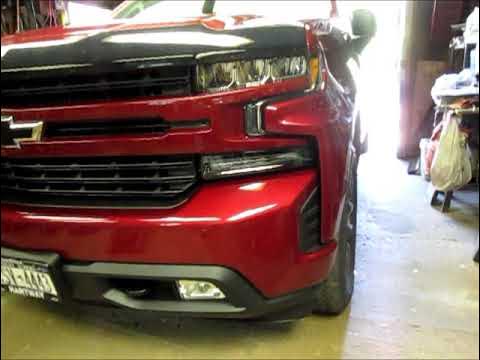 2019 Silverado Brakes Pad Replacement. Brake service mode. - YouTube