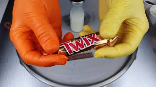 How to make - ASMR - Rolled Ice Cream - Nutella - Duplo - TWIX