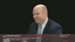 Newsmakers: Dept. of Workforce Development Sec. Caleb Frostman