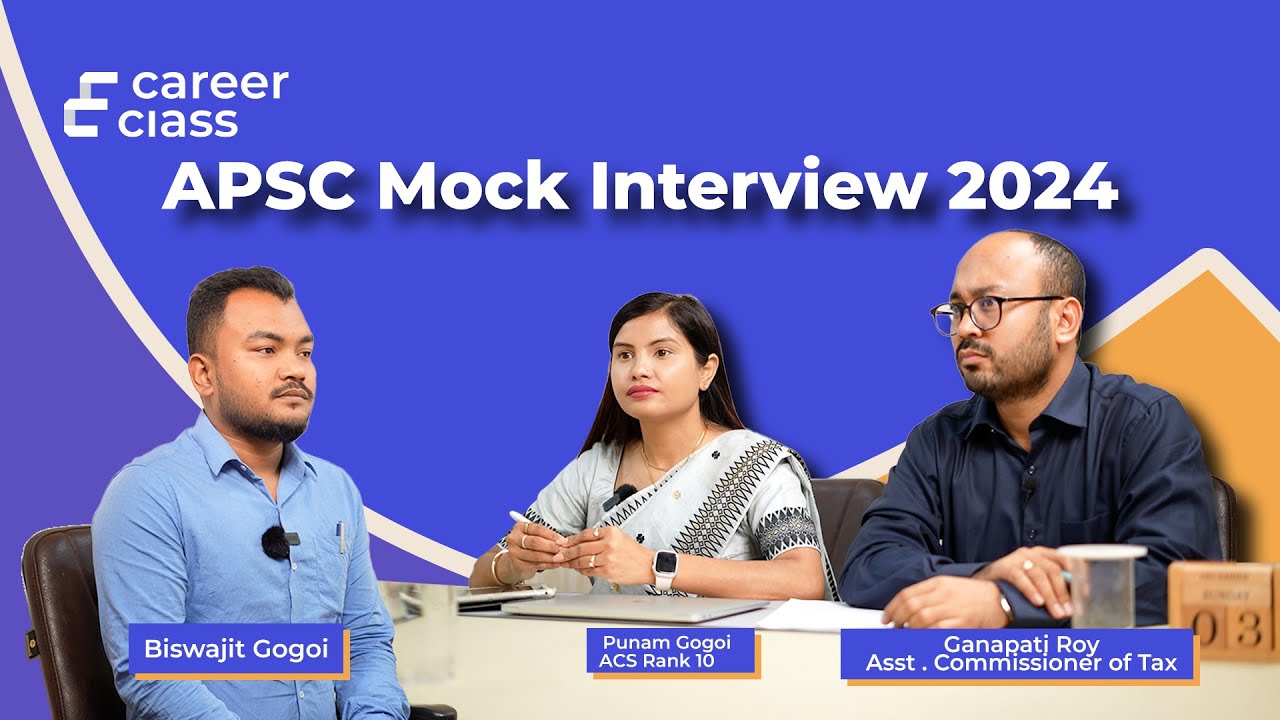 APSC Mock Interview 2024 | With Detailed Feedback | APSC CCE 2024 ...