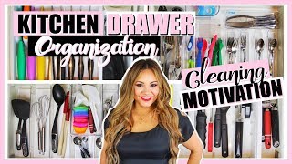 KiITCHEN DRAWERS ORGANIZATION. CLEANING & ORGANIZATION MOTIVATION screenshot 5