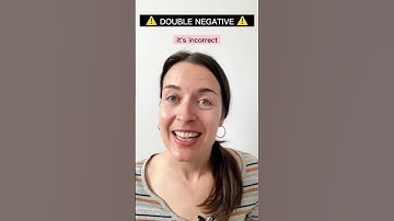 Double negatives in English - are they really incorrect?