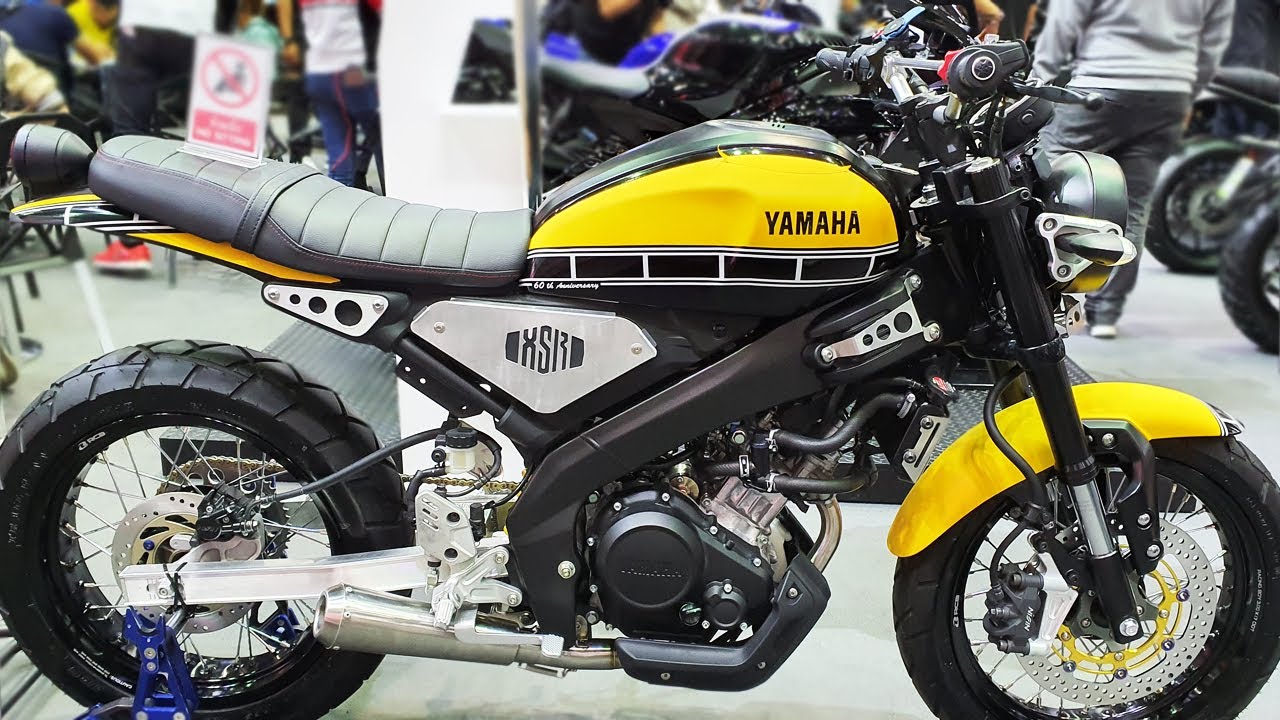 Yamaha XSR 155 Custom 2019 - YouTube