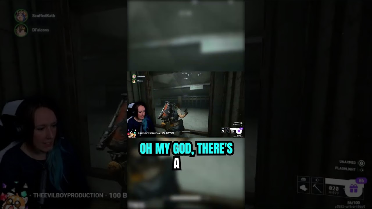 I got stepped on by mummy