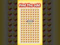 Find the odd. #findfheodd #oddemojiquest #emoji #oddoneout #riddles #oddlysatisfyingvideo #quiz #rek