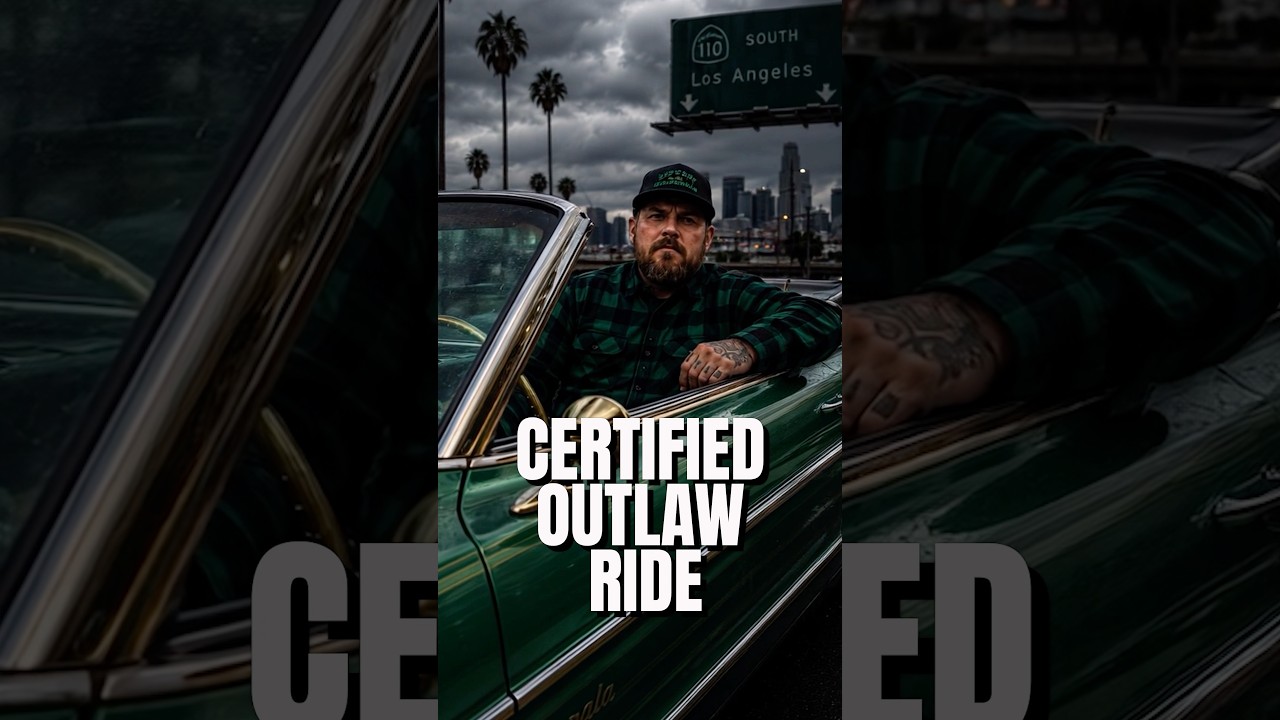 Inside the Hidden Car Collection of West Coast Bikers 💀🚘 #demonsrow #classiccars #lowrider